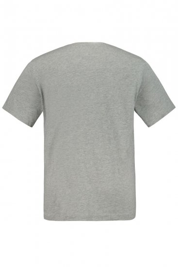 JP1880 702637 Kerek nyakú póló 2 darab Szürke melírozott - Pólók - Nagyméretű pólók - 2XL-14XL