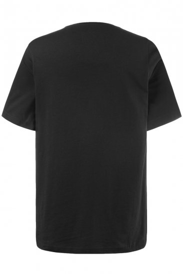 JP1880 702637 Kerek nyakú póló 2 darab Fekete - Pólók - Nagyméretű pólók - 2XL-14XL