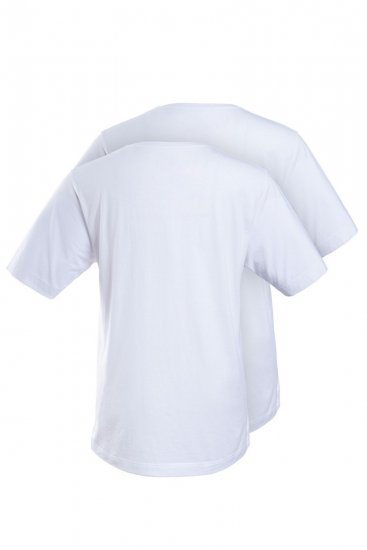 JP1880 702637 Kerek nyakú póló 2 darab Fehér - Pólók - Nagyméretű pólók - 2XL-14XL