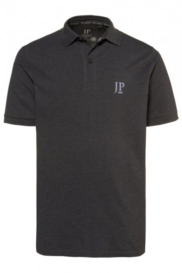 JP1880 704317 Galléros póló 2 darab Sötétszürke - Pólóingek - Galléros Pólók 2XL-8XL - Pólóingek 2XL-8XL