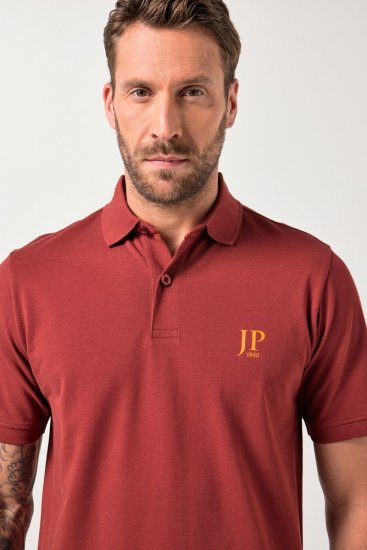 JP1880 Polo Shirts 2-pack Piqué Red Orange - Pólóingek - Galléros Pólók 2XL-8XL - Pólóingek 2XL-8XL