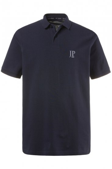 JP1880 704317 Galléros póló 2 darab Sötétkék/Szürke melírozott - Pólóingek - Galléros Pólók 2XL-8XL - Pólóingek 2XL-8XL