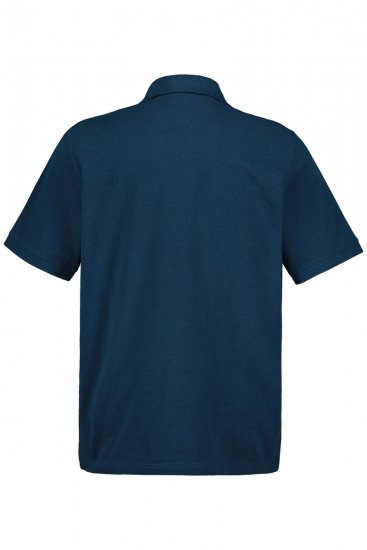 JP1880 704317 Galléros póló 2 darab Középkék - Pólóingek - Galléros Pólók 2XL-8XL - Pólóingek 2XL-8XL