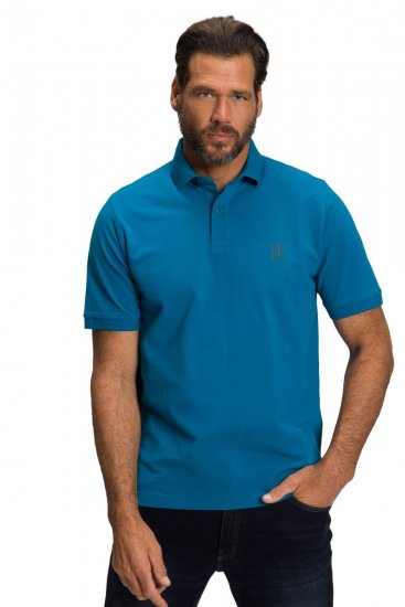 JP1880 704317 Galléros póló 2 darab Türkizkék/Olívazöld - Pólóingek - Galléros Pólók 2XL-8XL - Pólóingek 2XL-8XL