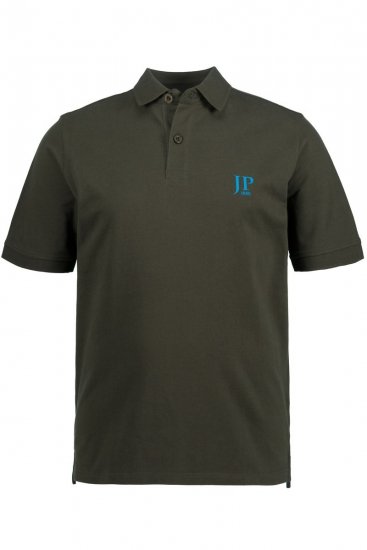 JP1880 704317 Galléros póló 2 darab Türkizkék/Olívazöld - Pólóingek - Galléros Pólók 2XL-8XL - Pólóingek 2XL-8XL