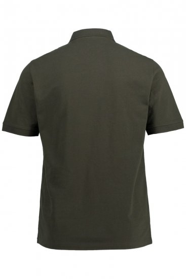 JP1880 704317 Galléros póló 2 darab Türkizkék/Olívazöld - Pólóingek - Galléros Pólók 2XL-8XL - Pólóingek 2XL-8XL