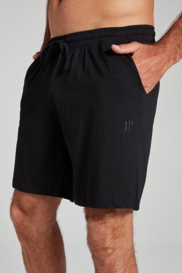 JP1880 Shorts Elastic Waistband Black - Melegítőnadrág & rövidnadrág - Melegítőnadrág & Melegítő Rövidnadrág 2XL-12XL