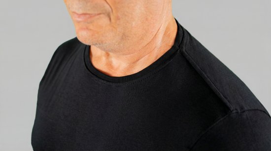 20 Nodi Mezzogiorno Sports T-Shirt Black - Pólók - Nagyméretű pólók - 2XL-14XL