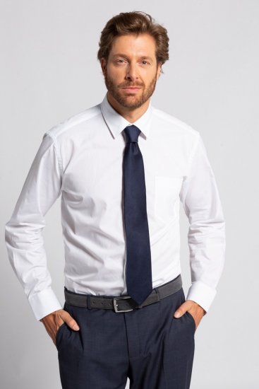 JP1880 711267 Selyem nyakkendő extra hosszú Sötétkék - Nyakkendők és csokornyakkendők - 