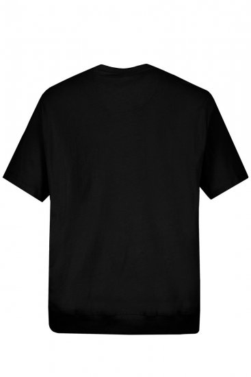 JP1880 712616 Hasra szabott póló Fekete - Pólók - Nagyméretű pólók - 2XL-14XL