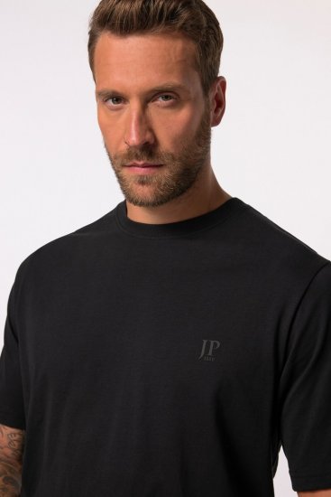 JP1880 712616 Hasra szabott póló Fekete - Pólók - Nagyméretű pólók - 2XL-14XL