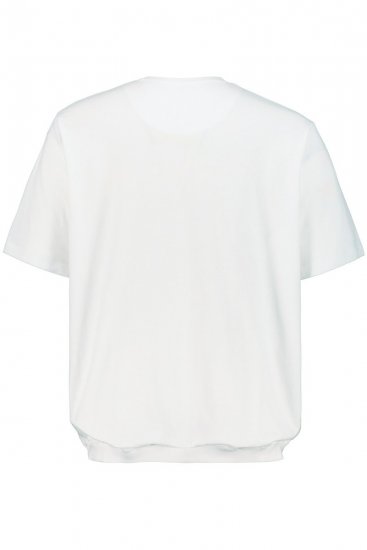 JP1880 712616 Hasra szabott póló Fehér - Pólók - Nagyméretű pólók - 2XL-14XL