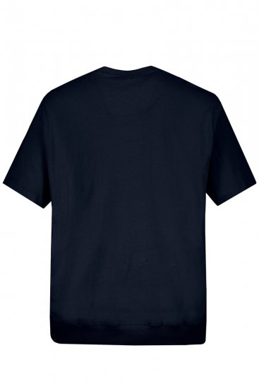 JP1880 712616 Hasra szabott póló Sötétkék - Pólók - Nagyméretű pólók - 2XL-14XL