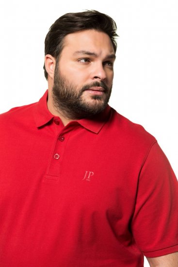 JP1880 712617 Hasra szabott galléros póló Chilipiros - Pólóingek - Galléros Pólók 2XL-8XL - Pólóingek 2XL-8XL
