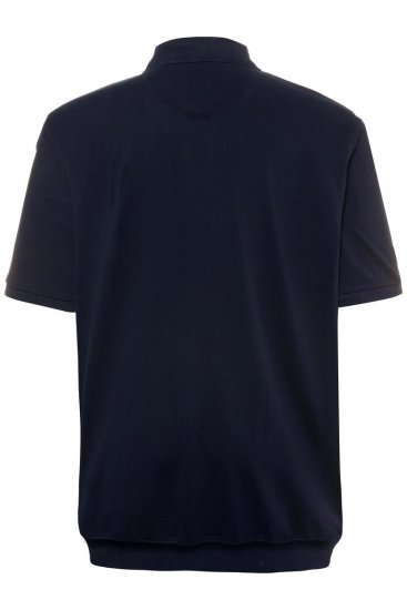 JP1880 712617 Hasra szabott galléros póló Sötétkék - Pólóingek - Galléros Pólók 2XL-8XL - Pólóingek 2XL-8XL