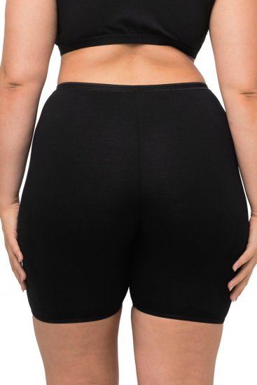 Ulla Popken 716595 Női boxeralsók 3 db Fekete - Alsók - 