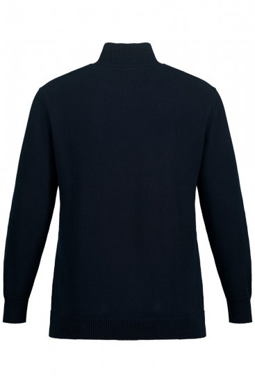 JP1880 716842 Kötött pulóver cipzáras gallérral Sötétkék - Pulóverek & kapucnis pulóverek - Pulóverek & Kapucnis pulóver 2XL-12XL
