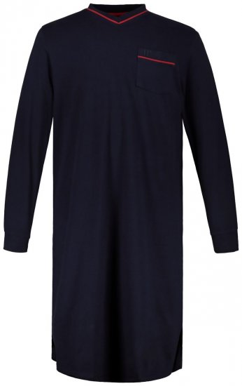 JP1880 721331 Hosszú ujjú hálóing Sötétkék - Alsónemű & strandruhák - Nagyméretű Alsónemű 2XL-8XL