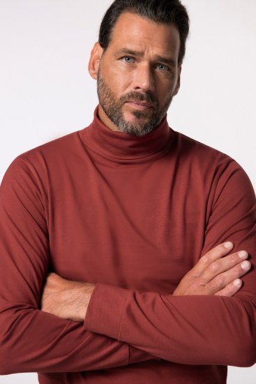 JP1880 Turtleneck Sweatshirt Red - Pulóverek & kapucnis pulóverek - Pulóverek & Kapucnis pulóver 2XL-12XL