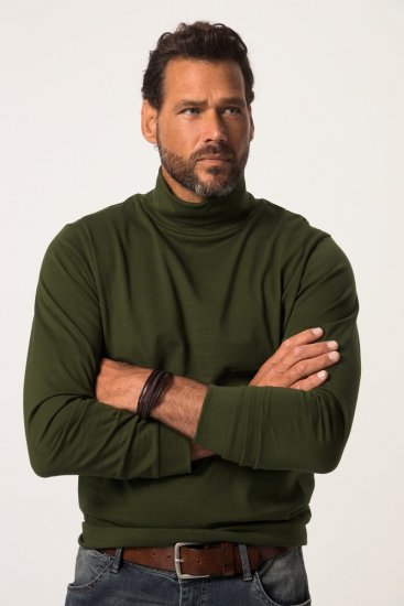 JP1880 Turtleneck Sweatshirt Green - Pulóverek & kapucnis pulóverek - Pulóverek & Kapucnis pulóver 2XL-12XL