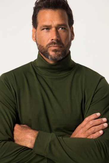 JP1880 Turtleneck Sweatshirt Green - Pulóverek & kapucnis pulóverek - Pulóverek & Kapucnis pulóver 2XL-12XL