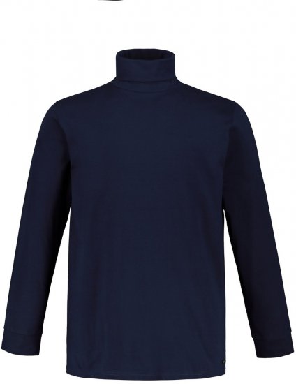 JP1880 723303 Hosszú ujjú garbó Sötétkék - Pulóverek & kapucnis pulóverek - Pulóverek & Kapucnis pulóver 2XL-12XL