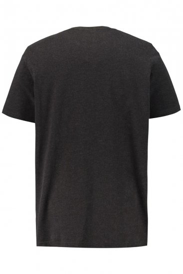 JP1880 726695 Henley póló Sötétszürke - Pólók - Nagyméretű pólók - 2XL-14XL