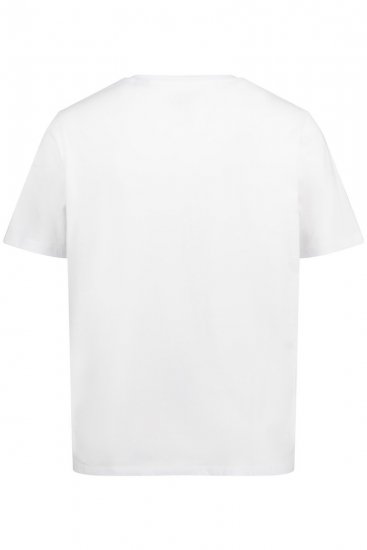 JP1880 726695 Henley póló Fehér - Pólók - Nagyméretű pólók - 2XL-14XL