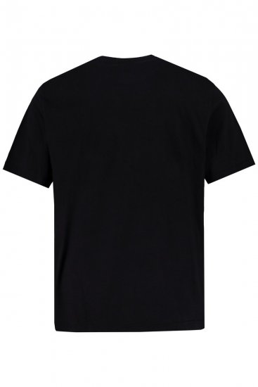 JP1880 Rolling Stones Graphic Comfort Fit Band T-Shirt Black - Pólók - Nagyméretű pólók - 2XL-14XL