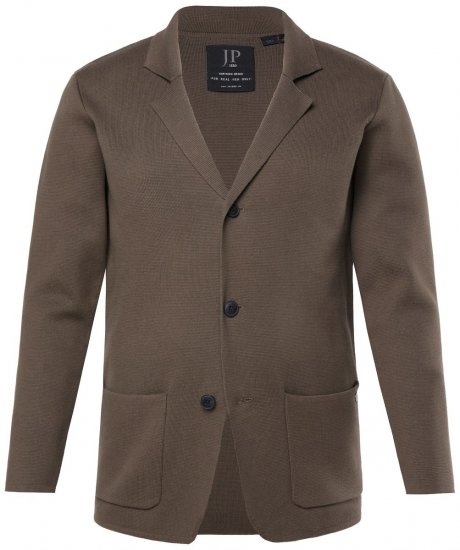 JP1880 Milano Flexnamic Kötött zakó Khakibarna - Öltönyök - Nagyméretű öltönyök