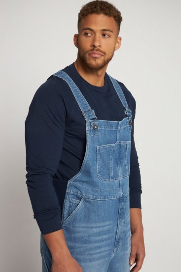 JP1880 Dungarees Denim Adjustable Straps Blue - Farmer & nadrág - Farmer és nadrág - W40-W70