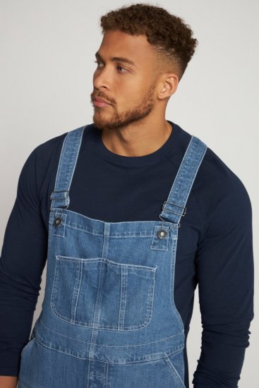 JP1880 Dungarees Denim Adjustable Straps Blue - Farmer & nadrág - Farmer és nadrág - W40-W70