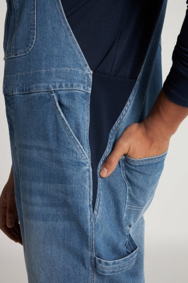 JP1880 Dungarees Denim Adjustable Straps Blue - Farmer & nadrág - Farmer és nadrág - W40-W70