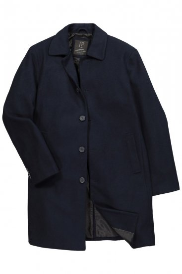 JP1880 795116 Vízlepergető Gyapjúkabát Sötétkék - Kabátok - Nagyméretű Kabátok - 2XL-8XL