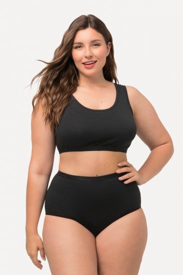 Ulla Popken 795269 Alsók 3 db Fekete - Alsók - 