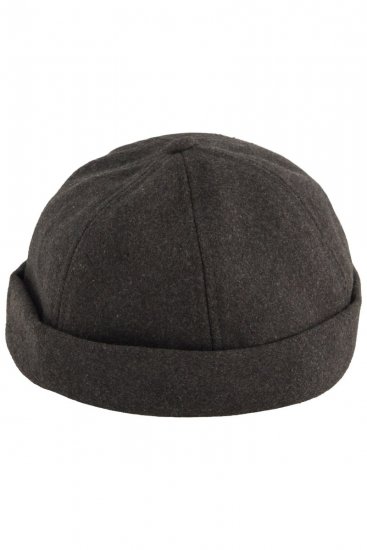 JP1880 798314 Docker sapka Sötétszürke - Sapkák - 