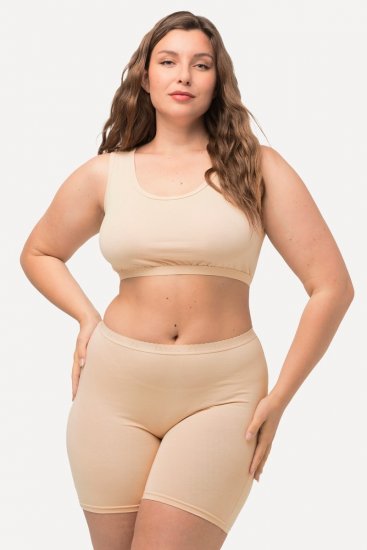 Ulla Popken 799090 Női boxeralsók Törtfehér - Alsók - 