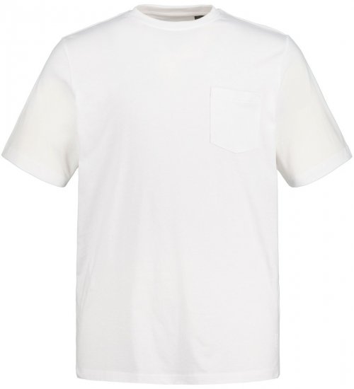 JP1880 799997 Póló mellzsebbel Fehér - Pólók - Nagyméretű pólók - 2XL-14XL