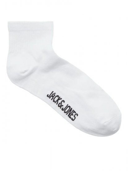 Jack & Jones Leon Teniszzoknik Fehér 3-pack - Alsónemű & strandruhák - Nagyméretű Alsónemű 2XL-8XL