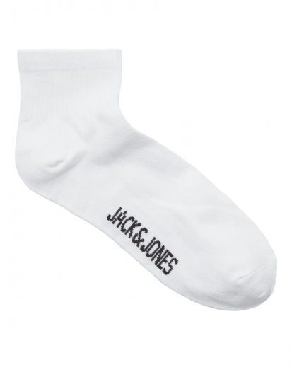 Jack & Jones Leon Teniszzoknik Fehér 3-pack - Alsónemű & strandruhák - Nagyméretű Alsónemű 2XL-8XL