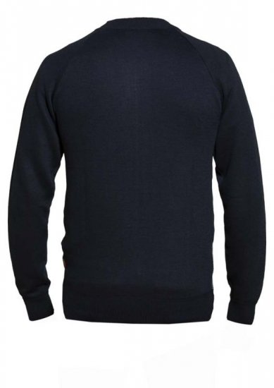 D555 Tanner Sweater Navy - Pulóverek & kapucnis pulóverek - Pulóverek & Kapucnis pulóver 2XL-12XL