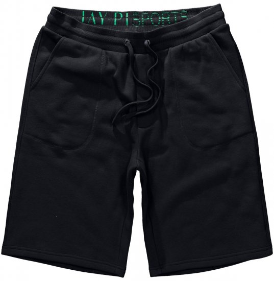 Jay-Pi 804151 Melegítő rövidnadrág Fekete - Melegítőnadrág & rövidnadrág - Melegítőnadrág & Melegítő Rövidnadrág 2XL-12XL