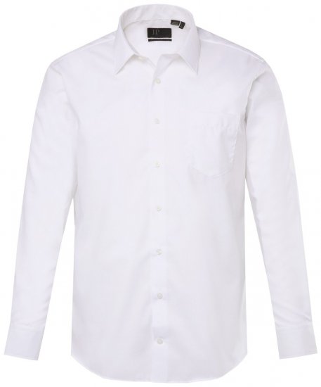 JP1880 804890 Vasalásmentes üzleti ing hosszú ujjú Fehér - Ingek - Ingek 2XL-10XL