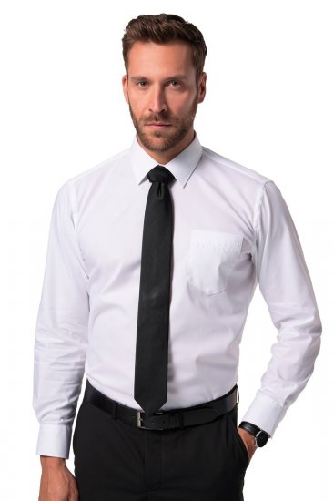 JP1880 804890 Vasalásmentes üzleti ing hosszú ujjú Fehér - Ingek - Ingek 2XL-10XL