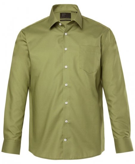 JP1880 Shirt Business Long Sleeve Green - Ingek - Ingek 2XL-10XL