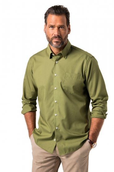 JP1880 Shirt Business Long Sleeve Green - Ingek - Ingek 2XL-10XL