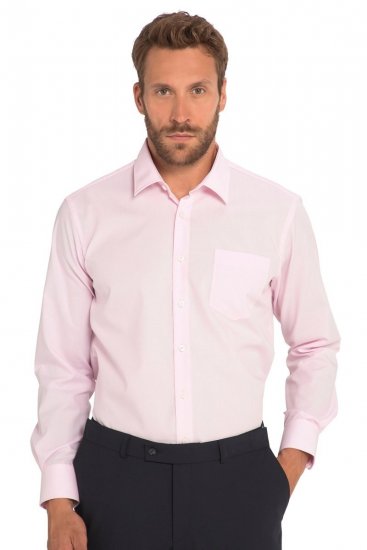 JP1880 Shirt Business Long Sleeve Pink - Ingek - Ingek 2XL-10XL