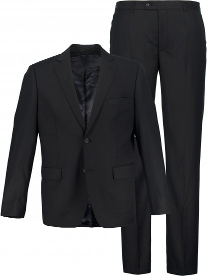 JP1880 Kelto Flexnamic Business Suit Black - Öltönyök - Nagyméretű öltönyök