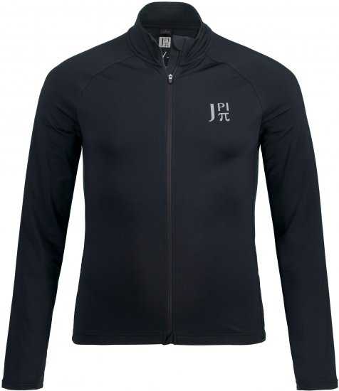 JP1880 Jay-Pi Long Sleeve Cycling Jacket Black - Sportruházat - Nagyméretű Sportruházat 2XL-10XL