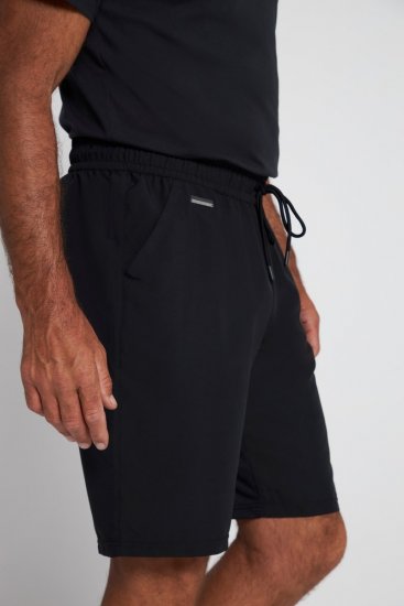 JP1880 QuickDry Tennis Shorts Black - Sportruházat - Nagyméretű Sportruházat 2XL-10XL